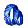 best Tungsten 6mm Circuit Board Wedding Ring shop online at M2K Trends for