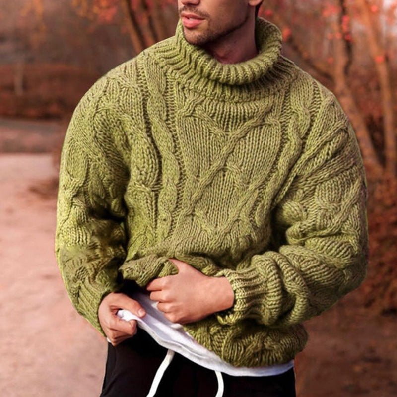 best Twisted turtleneck men's sweater men's sweater 0 shop online at M2K Trends for