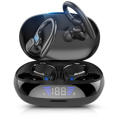 best TWS Bluetooth Earphones With Microphones Sport Ear Hook LED Display Wireless Headphones HiFi Stereo Earbuds Waterproof Headsets Accessories shop online at M2K Trends for