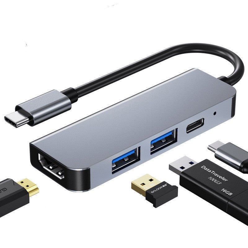 best Type-C Docking Station USB C Hub PD Fast Charging Four In One Hub 4K Accessories shop online at M2K Trends for