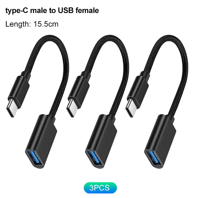 best Type C to USB Adapter 3.0 USB-C 3.1 Male OTG A Female Data Connector For MacBook Pro iPad Mini 6/Pro MacBook Air Type C Devices Type C to USB Adapter 3.0 USB-C 3.1 shop online at M2K Trends for #DataConnector