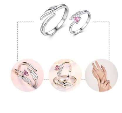 best Valentine's Day Gift Elegant Heart Diamond Accessories shop online at M2K Trends for gift