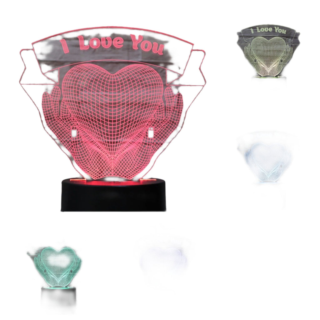best Valentines Day Gift Hands Holding Love 3D Night Light Other shop online at M2K Trends for gift