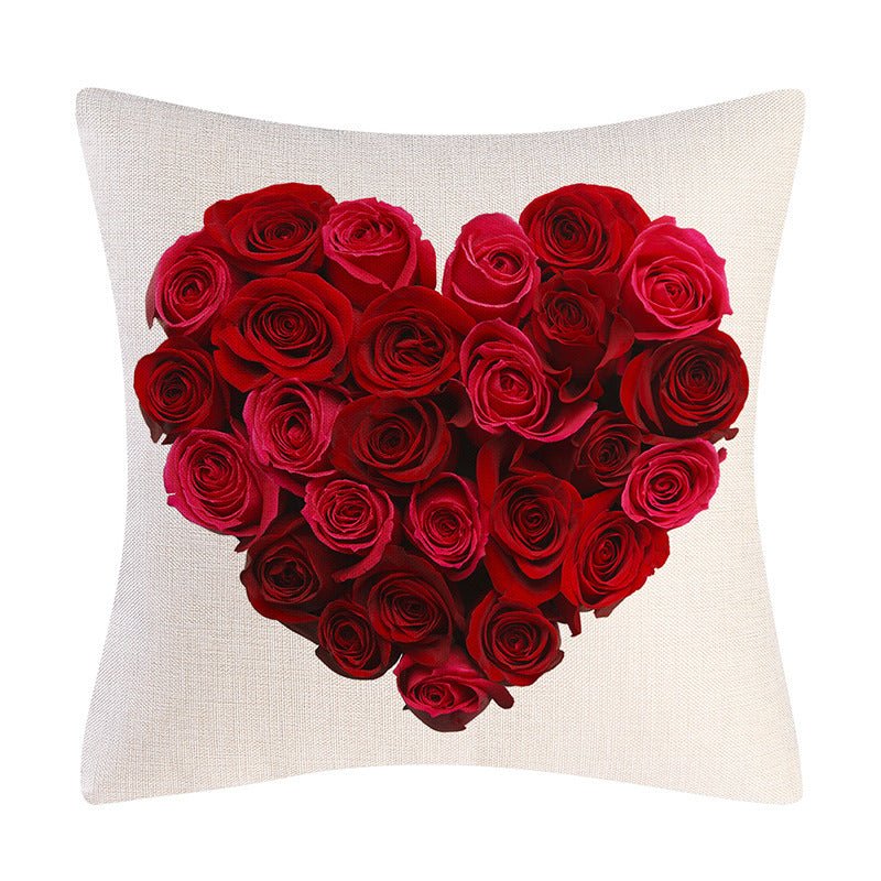best Valentine's Day Linen Pillowcase Holiday Gift Accessories shop online at M2K Trends for gift