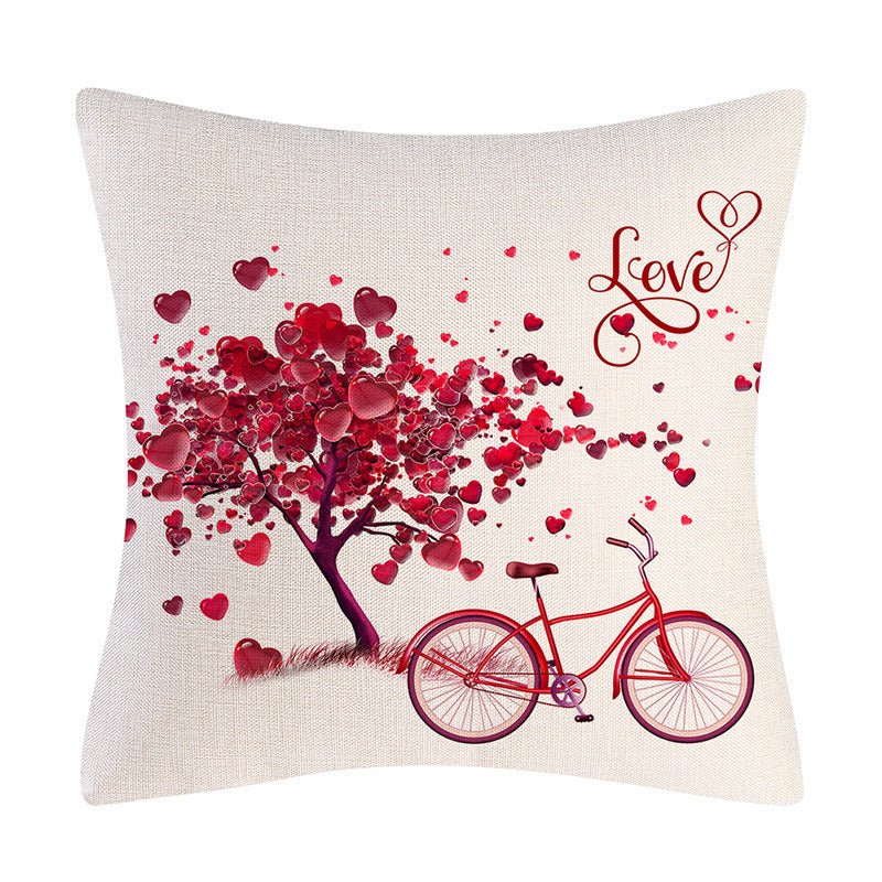 best Valentine's Day Linen Pillowcase Holiday Gift Accessories shop online at M2K Trends for gift