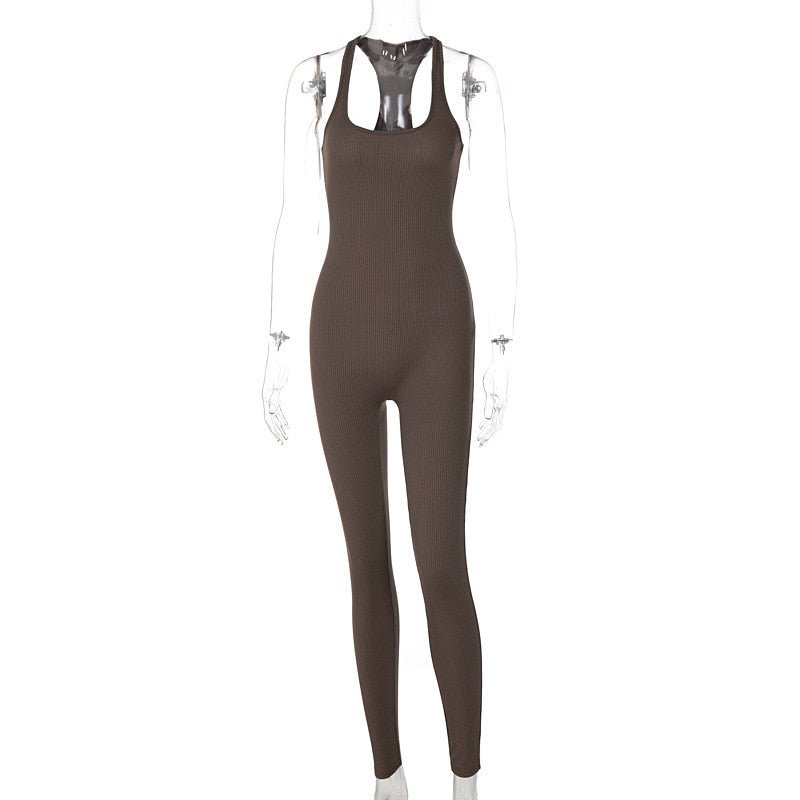 best Vamos Todos 2021 Summer Basic Solid Jumpsuit For Women Crop Top Skinny Shorts Women Bodycon Bodysuit Sports Casual Ropa De Mujer 0 shop online at M2K Trends for