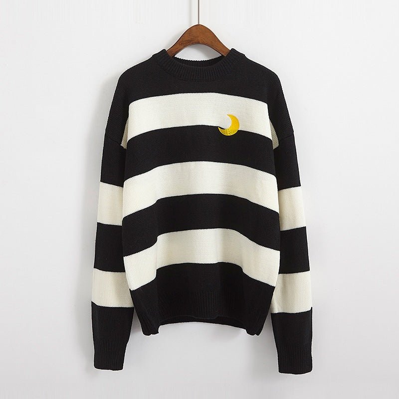 best Very Fairy Striped Sweater Knit Sweater 0 shop online at M2K Trends for