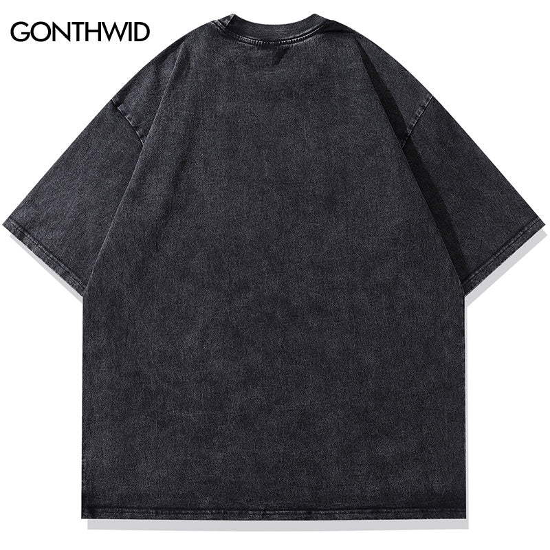 best Vintage Oversize T-Shirt Y2K Hip Hop Dobermann Dog Animal Graphic Print Washed Streetwear Tshirt 2023 Harajuku Fashion Loose Top 0 shop online at M2K Trends for