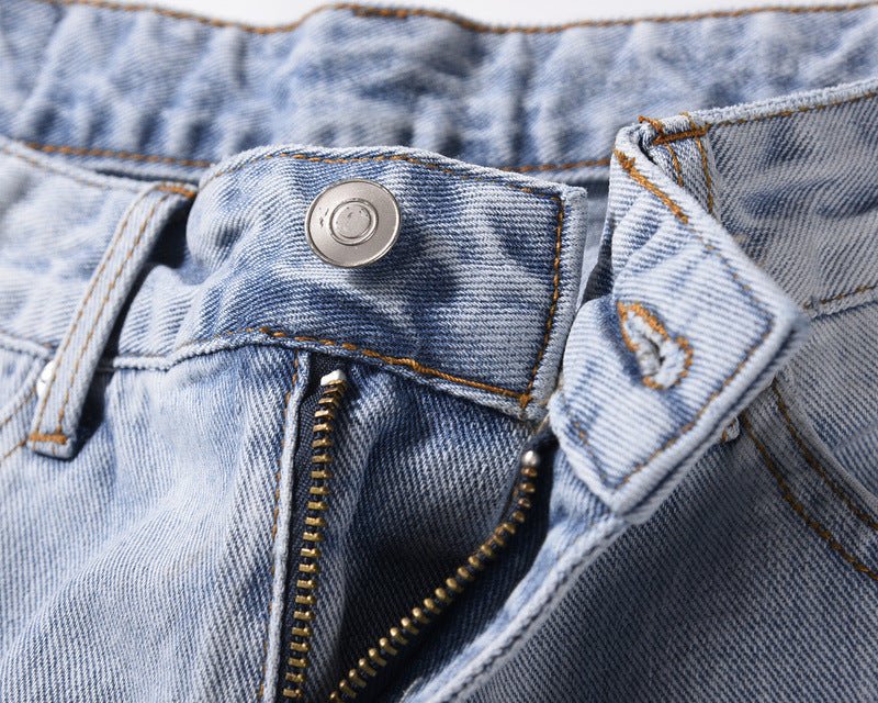 best Vintage Street Doctored Foot Patchwork Worn Jeans 0 shop online at M2K Trends for