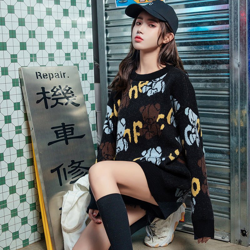 best Vintage sweater women's retro Japanese sweater 0 shop online at M2K Trends for