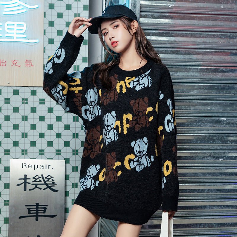best Vintage sweater women's retro Japanese sweater 0 shop online at M2K Trends for