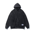 best Washed solid color sweater hooded sweater 0 shop online at M2K Trends for