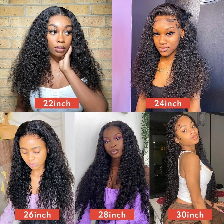 best Water Wave Lace Front Wig Natural Hair Curly SyntheticT Part Wigs Heat Other shop online at M2K Trends for