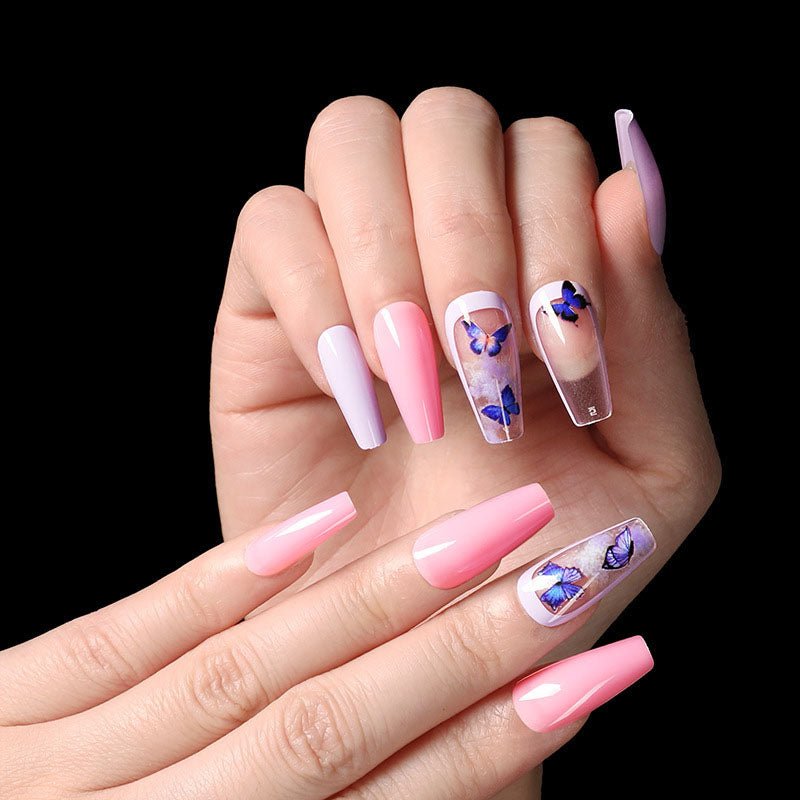 best Wearing Nails, Fake Nails, Finished Ballet Nails, Cross-Border Transmission For Nail Nails To Wear Accessories shop online at M2K Trends for