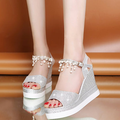 best Wedge Roman Sandals Platform Sandals sandals shop online at M2K Trends for #CanadaApparel #CanadianDesign