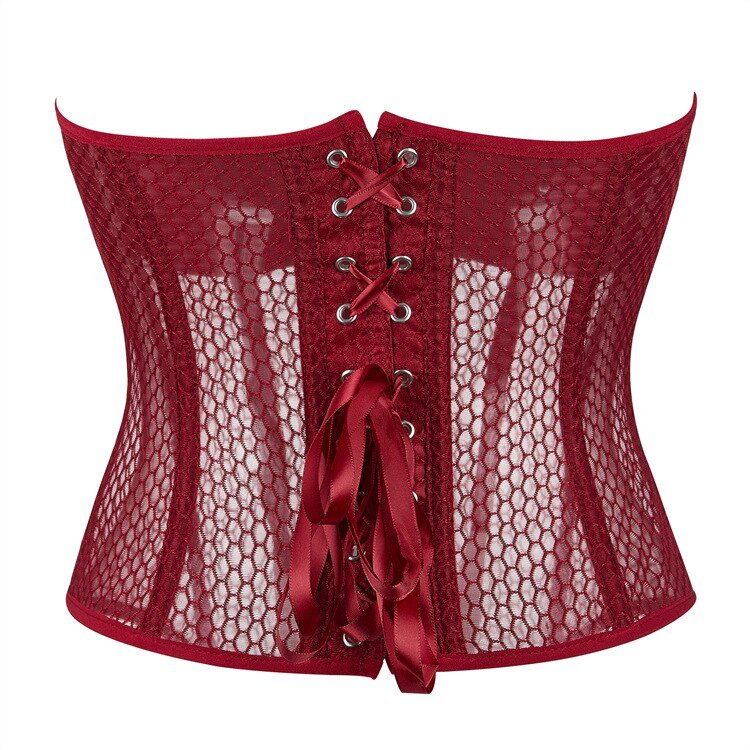 best Wholesale Short Corset Party Dresses Women Bustier Lace Up Corset Top Boned Waist Trainer Lingerie Overbust Corset Body Shaper 0 shop online at M2K Trends for