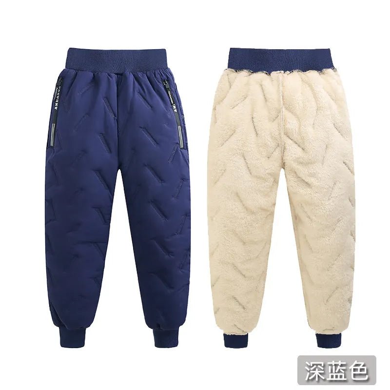 best Winter Boys Warm Down Pants -30℃ Children High Quality Thicken Trousers Teens Boy Girl Trousers Kids Ski Down Padded Pants shop online at M2K Trends for