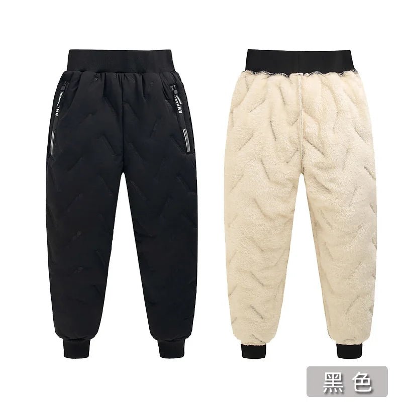 best Winter Boys Warm Down Pants -30℃ Children High Quality Thicken Trousers Teens Boy Girl Trousers Kids Ski Down Padded Pants shop online at M2K Trends for