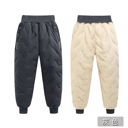 best Winter Boys Warm Down Pants -30℃ Children High Quality Thicken Trousers Teens Boy Girl Trousers Kids Ski Down Padded Pants shop online at M2K Trends for