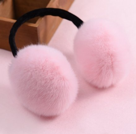 best Winter Earmuff Rabbit Women Fur Earmuffs Winter Ear Warmers Large Plush Girls And Boys Ear Warmers Earmuffs Accessories shop online at M2K Trends for ear warmer