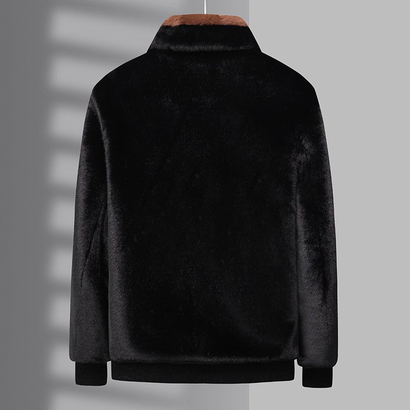 best Winter Men's Warm Mink Fur Jacket Coat 0 shop online at M2K Trends for