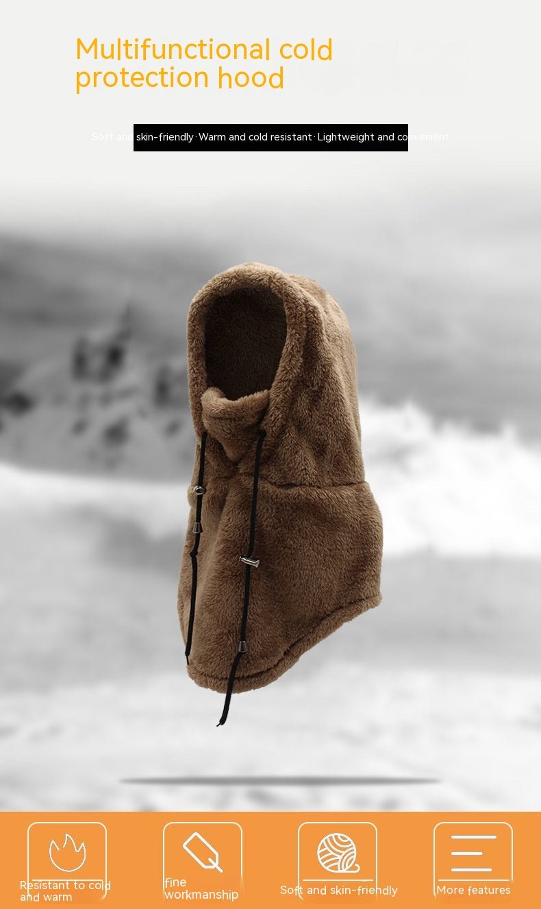 best Winter Outdoors Cycling Sports Wind-proof Cap Cold Protection Thickening Scarf Hat Scarf Hat shop online at M2K Trends for Cold Protection