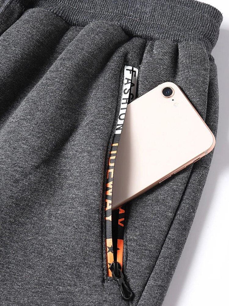 best Winter Thick Warm Fleece Sweatpants Men Joggers Sportswear Casual Track Pants Plus Size 6XL 7XL 8XL 0 shop online at M2K Trends for