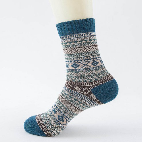 best Winter Thick Warm Stripe Wool Socks Casual Sock Business Socks 0 shop online at M2K Trends for