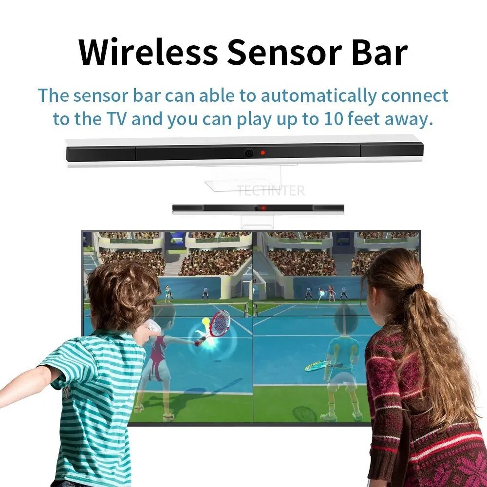 best Wireless Bluetooth Sensor Remote Bar For Wii Receiver Sensor Bar For Nintendo wii Infrared IR Signal Ray Sensor Receiver Bar shop online at M2K Trends for