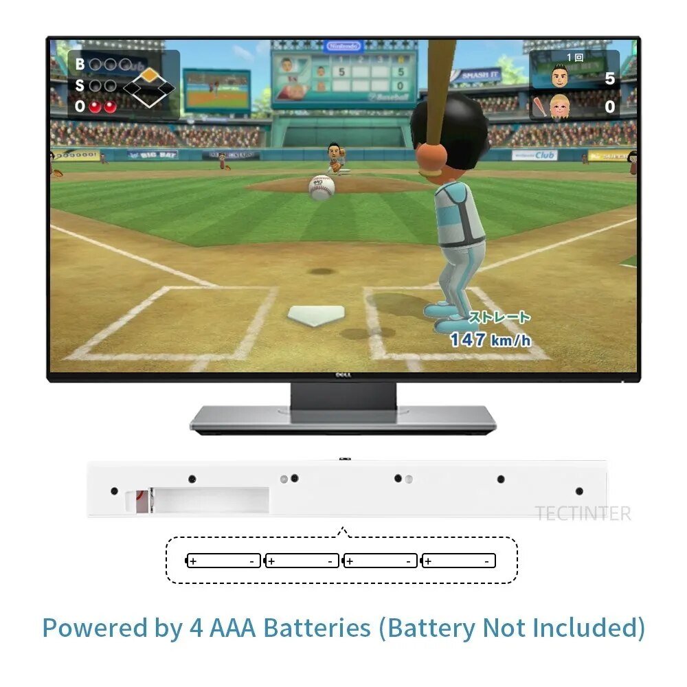 best Wireless Bluetooth Sensor Remote Bar For Wii Receiver Sensor Bar For Nintendo wii Infrared IR Signal Ray Sensor Receiver Bar shop online at M2K Trends for