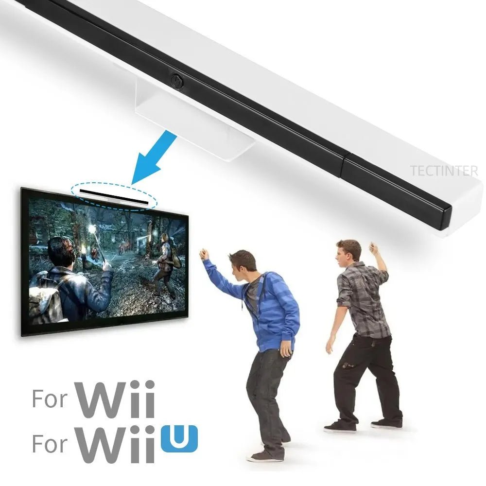 best Wireless Bluetooth Sensor Remote Bar For Wii Receiver Sensor Bar For Nintendo wii Infrared IR Signal Ray Sensor Receiver Bar shop online at M2K Trends for