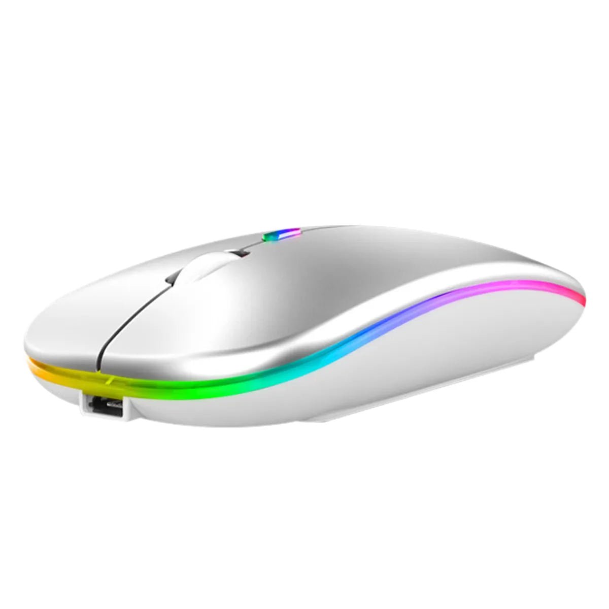 best Wireless Mouse 2.4G Bluetooth Mice for Macbook Samsung Laptop Silent Ergonomic Rechargeable Mice with LED Backlit USB Mice shop online at M2K Trends for