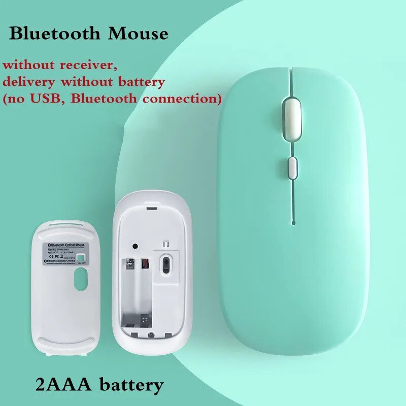 best Wireless Mouse 2.4G Bluetooth Mice for Macbook Samsung Laptop Silent Ergonomic Rechargeable Mice with LED Backlit USB Mice shop online at M2K Trends for