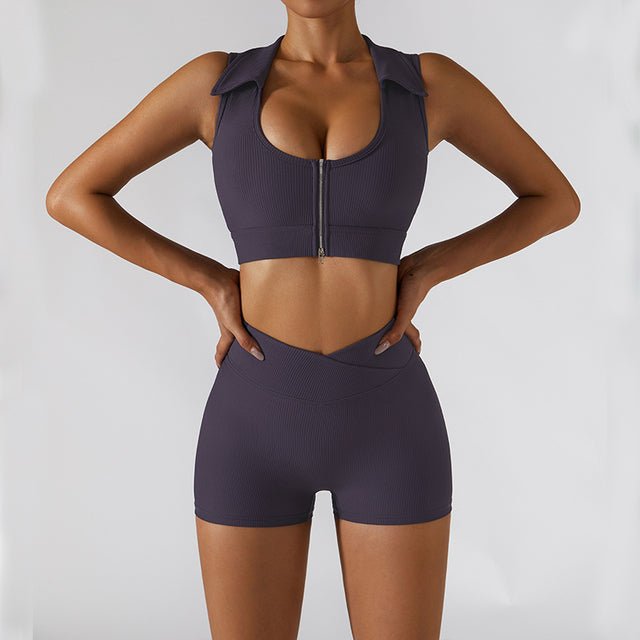 best With Zipper Gym Set Fitness Clothing Women Sports 0 shop online at M2K Trends for