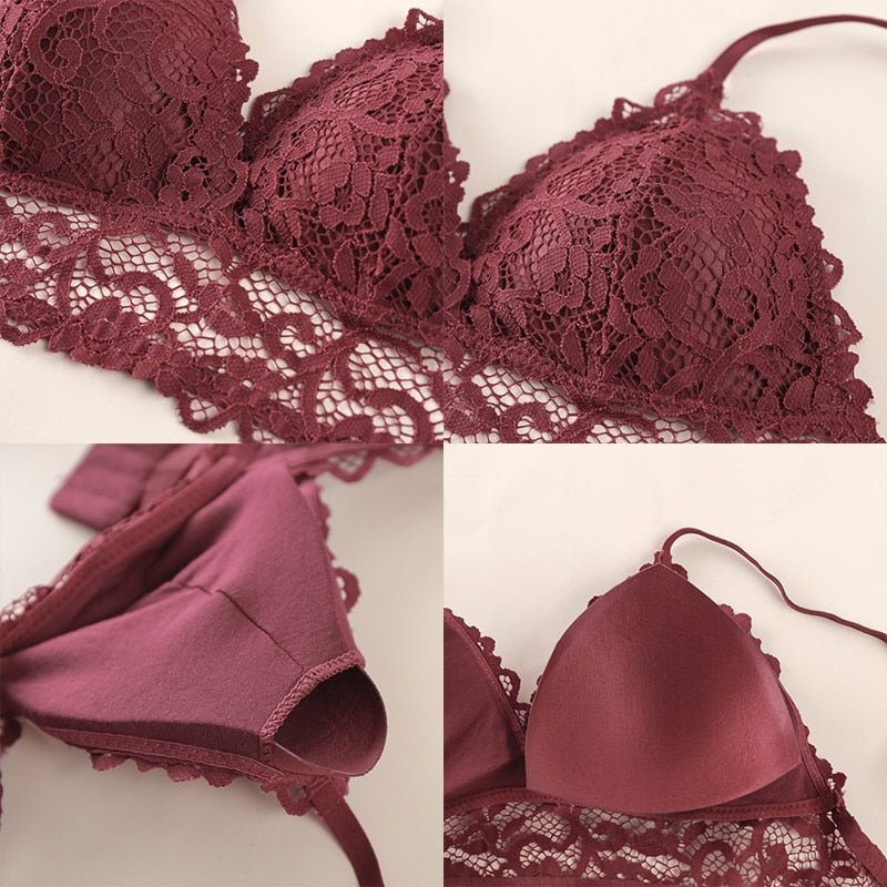 best Women Lace Bralette Seamless Bras Sexy Beauty Back Tube Tops Girls Underwear Gathered Bras 0 shop online at M2K Trends for