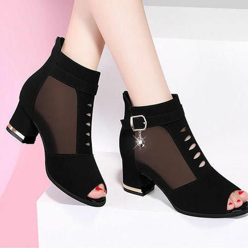 best Women Peep Toe Sandals Boots Footwear shop online at M2K Trends for Ankle Boots