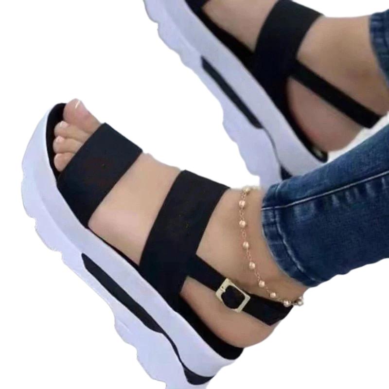best Women Sandals Lightweight Heels Sandals Summer Shoes For Women Wedge Sandal With Platform Sandalias Mujer Wedges Shoes Female 0 shop online at M2K Trends for