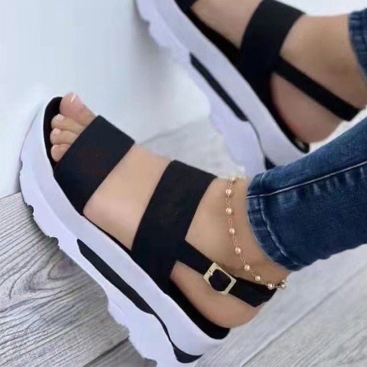 best Women Sandals Lightweight Heels Sandals Summer Shoes For Women Wedge Sandal With Platform Sandalias Mujer Wedges Shoes Female 0 shop online at M2K Trends for
