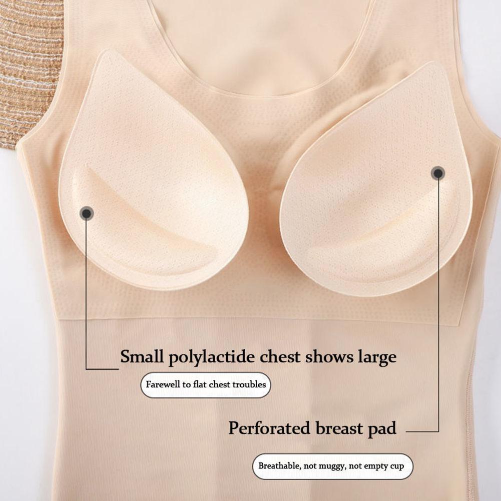 best Women Shapewear Girdle Posture Corrector Bra Seamless Control Top Tops Shaper Vest Body Tummy Sheath Corset Underwear Slimm H7P0 shop online at M2K Trends for