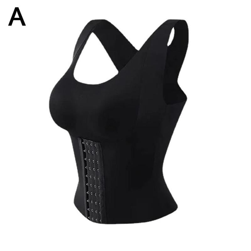 best Women Shapewear Girdle Posture Corrector Bra Seamless Control Top Tops Shaper Vest Body Tummy Sheath Corset Underwear Slimm H7P0 shop online at M2K Trends for