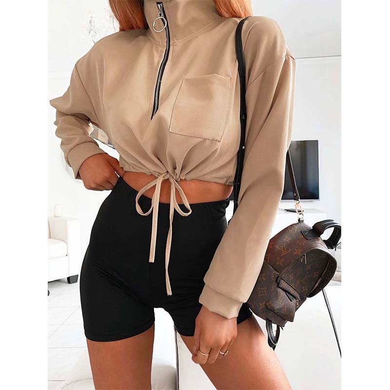 best Women Short Hoodies Series Autumn Streetwear Sexy Hoodie 0 shop online at M2K Trends for