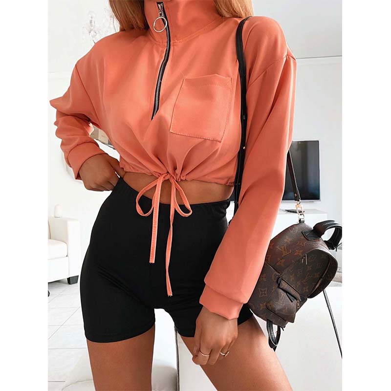 best Women Short Hoodies Series Autumn Streetwear Sexy Hoodie 0 shop online at M2K Trends for