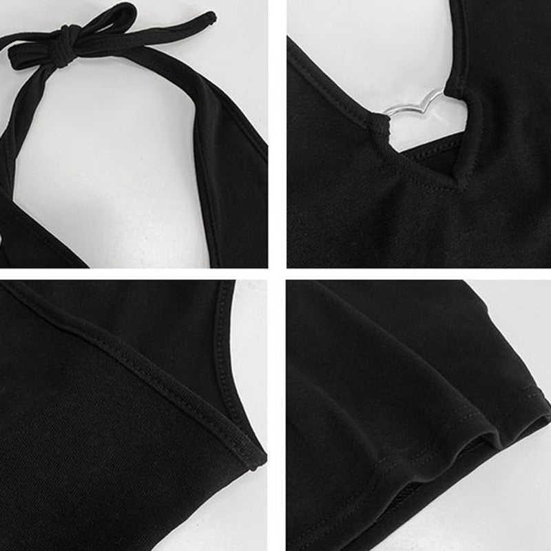 best Women Solid Color Sexy Cropped Tops Camis Chic Students Halter Club Holiday Fashion Summer High Street Mujer Camisole Sequined 0 shop online at M2K Trends for
