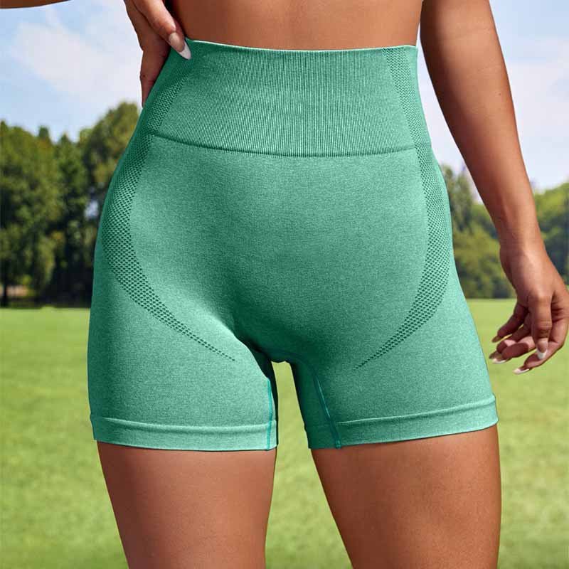 best Women Sport Seamless Short Leggings High Waist Elastic Solid Yoga Leggings Ftness Gym Trainning Joggings Pants 4 shop online at M2K Trends for