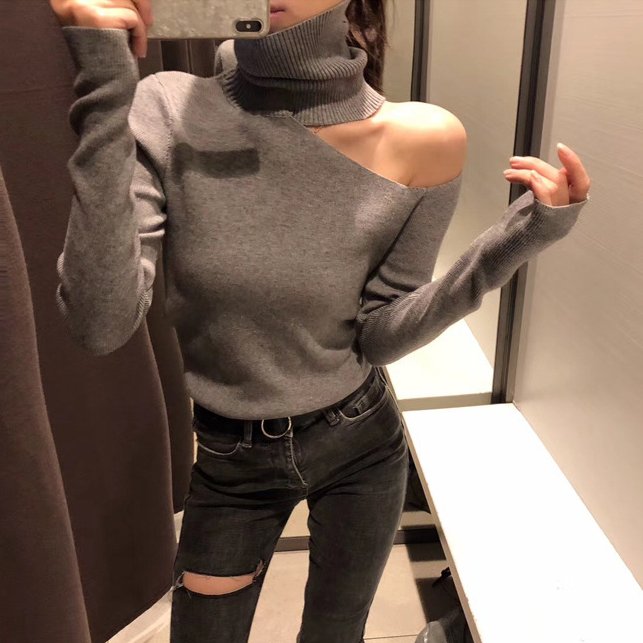 best Women's bottoming sweater long sleeve sweater 0 shop online at M2K Trends for