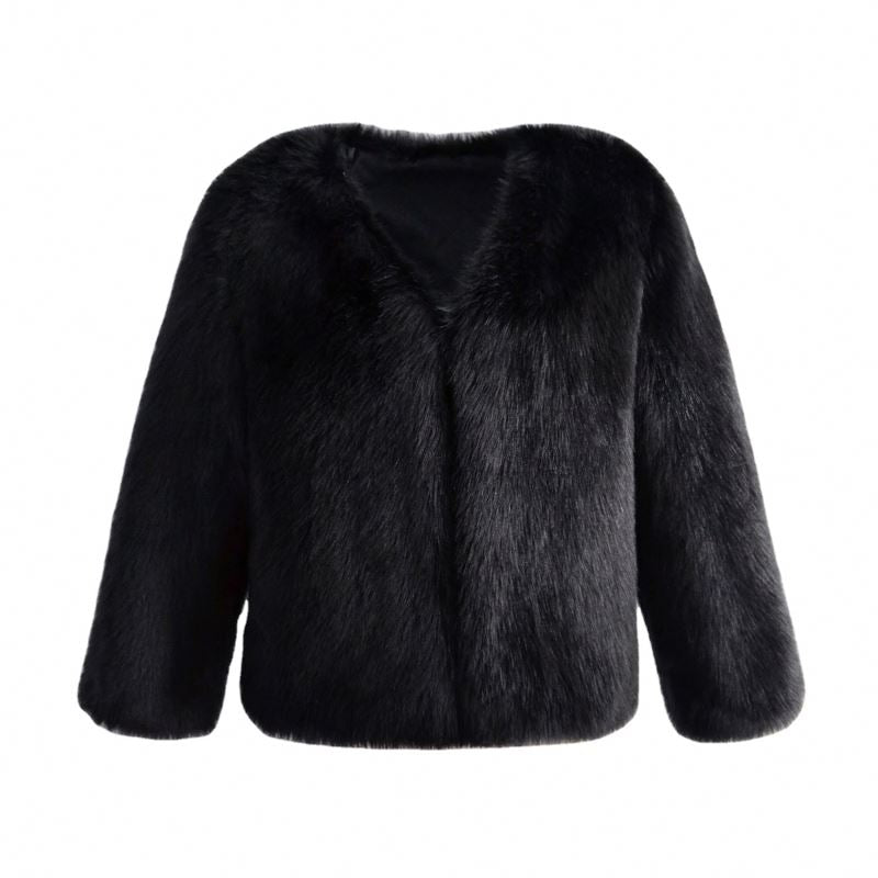 best Womens Fall V Clothing 2020 Long Sleeve Overcoat Women Short Fox Faux Fur Coat Jackets & Coats shop online at M2K Trends for Womens Fall V Clothing 2020 Long Sleeve Overcoat Women Short Fox Faux Fur Coat