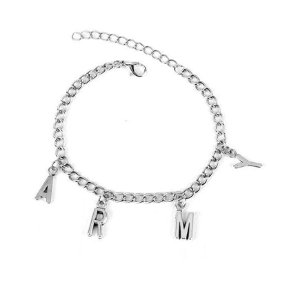 best Yiustar Fashion Korean KPOP Bangtnn Boys Jin SUGA j-hope Jimin Bracelets Bangles ARMY Charm Bracelet Women Men Love Yourself 0 shop online at M2K Trends for