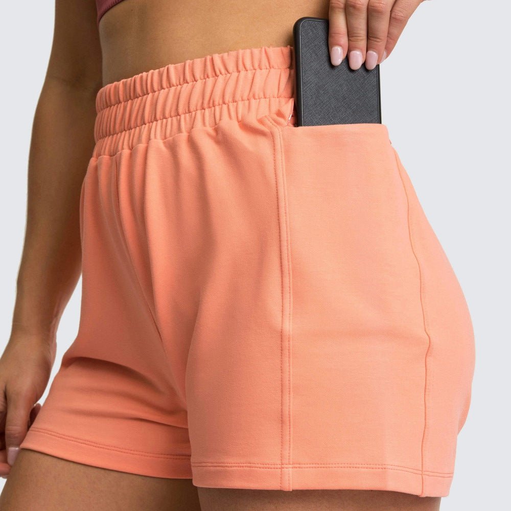best Yoga Shorts Women Pocket Professional Sport Shorts Summer Running 0 shop online at M2K Trends for
