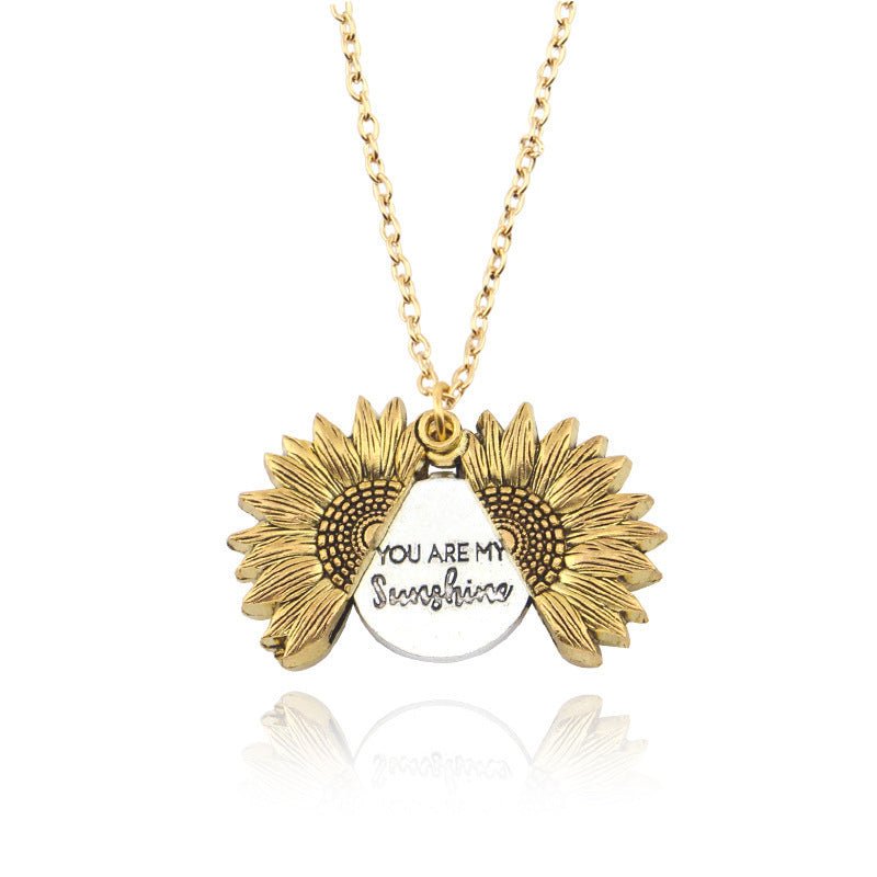 best You Are My Sunshine Sunflower Necklace Women Men 0 shop online at M2K Trends for