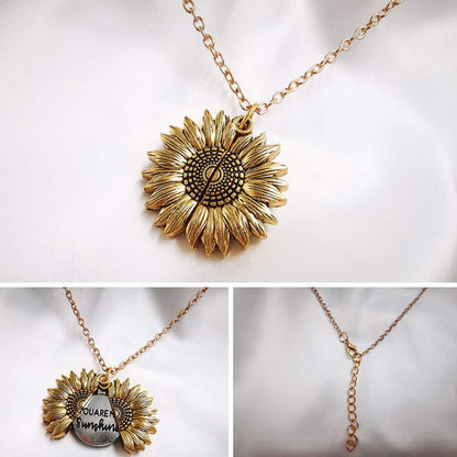 best You Are My Sunshine Sunflower Necklace Women Men 0 shop online at M2K Trends for